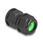 DeLOCK RJ45 IP67 caurlaides savienotājs, ūdensizturīgs, melns