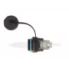 DELOCK vadu savienotājs RJ45 Cat.6A LSA taisns melns 29×43×29 mm
