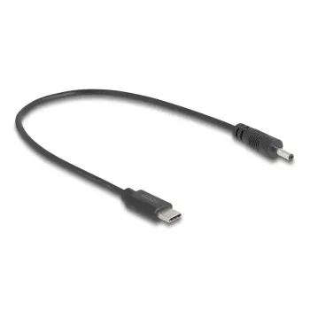 DeLOCK 85403 strāvas kabelis Melns 0.27 m USB C DC