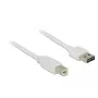 USB kabelis DeLOCK 1m USB2.0-A/USB2.0-B
