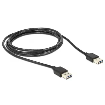 USB kabelis DeLOCK 3m USB 2.0 A melns