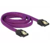 SATA kabelis DeLOCK 83692 1 m SATA 7-pin violets