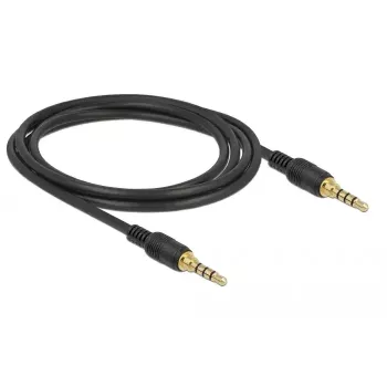 Audio kabelis DeLOCK 85598 2m 3.5mm Melns