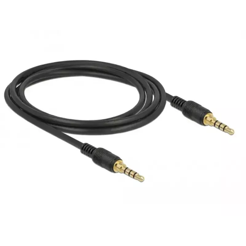 Audio kabelis DeLOCK 85598 2m 3.5mm Melns