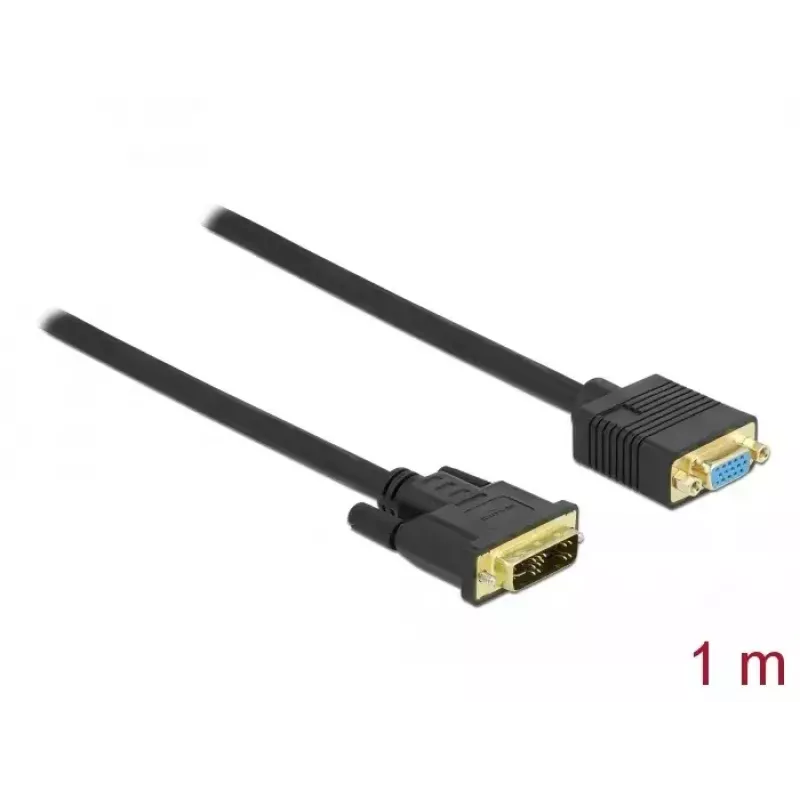 DVI uz VGA kabelis DeLOCK 86752 1m