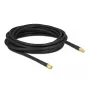 Antenas kabelis SMA spraudnis uz SMA ligzdu DeLOCK 90460 5 m ar zemiem zudumiem
