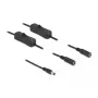 DC kabelis DeLOCK 86794 5,5 x 2,1 mm vīrišķais uz 2 × sievišķo ar slēdzi 1 m