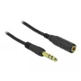 Stereo ligzdas pagarinātājs DeLOCK 86766 10m melns