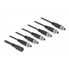 Kabeļa sadalītājs DeLOCK 86591 5.5 x 2.1 mm 1 x sievišķā uz 6 x vīrišķo skrūvējamu