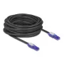 Tīkla kabelis DeLOCK 80931 RJ-45 Cat6 10 m melns violets