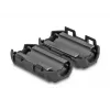 Ferīta serdes fiksators DELOCK 80945, melns, niķelis/plastmasa/cinks, 16,5×30×14 mm, 2 gab. iepakojumā