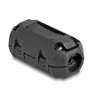 Ferīta serdes fiksators DELOCK 80945, melns, niķelis/plastmasa/cinks, 16,5×30×14 mm, 2 gab. iepakojumā