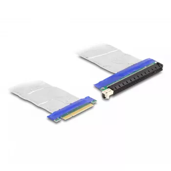 DeLOCK Riser Card PCI Express x8 vīrišķais uz x16 slots ar kabeli 20 cm