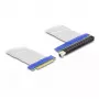 DeLOCK Riser Card PCI Express x8 vīrišķais uz x16 slots ar kabeli 20 cm