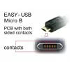 USB kabelis DeLOCK 83851 USB 2.0 3m USB A Micro-USB B Melns