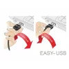 USB kabelis DeLOCK 83856 USB 2.0 2 m USB A Micro-USB B Melns