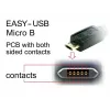 USB kabelis DeLOCK 83856 USB 2.0 2 m USB A Micro-USB B Melns