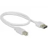 USB kabelis DeLOCK 0.5m USB2.0-A/USB2.0-B 83685