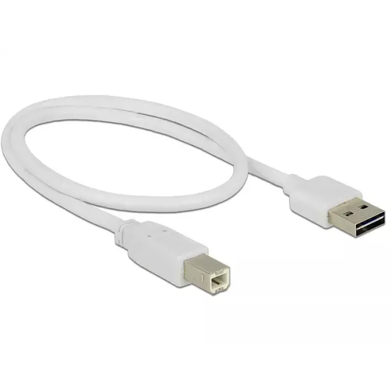 USB kabelis DeLOCK 0.5m USB2.0-A/USB2.0-B 83685