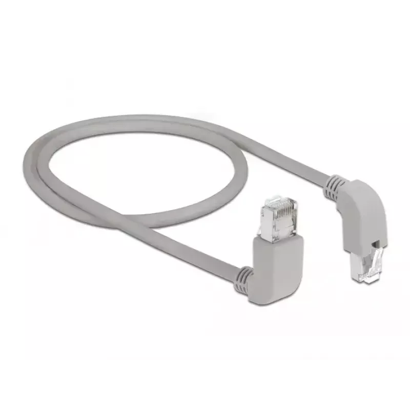 Tīkla kabelis DeLOCK 85870 0,5m Cat6a S/FTP pelēks