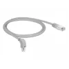 Tīkla kabelis DeLOCK 85874 RJ-45 Cat6a 1 m pelēks
