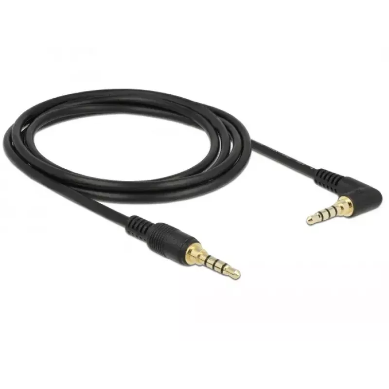 Audio kabelis DeLOCK 85613 2m 3.5mm, melns