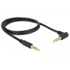 Audio kabelis DeLOCK 85610 1m 3.5mm melns