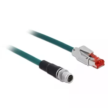 Tīkla kabelis DeLOCK 85425 RJ45 Cat6 1m Melns