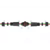 Elektrisko vadu savienotājs DELOCK 86912, taisns, 85–260 V, melns, 25 × 114 mm, 1 gab.