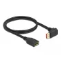 DisplayPort pagarinātāja kabelis DeLOCK 90° uz leju vērsts leņķis 8K 1m