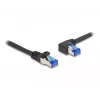Tīkla kabelis DeLOCK RJ45 Cat.6A S/FTP 3m Melns