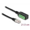 DeLOCK RJ45 kabelis Cat.5e spraudnis – spaiļu bloka adapteris 21,5 cm