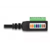 DeLOCK RJ45 kabelis Cat.5e spraudnis – spaiļu bloka adapteris 21,5 cm
