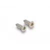 DeLOCK kabeļu ievads ar birstīti un 2 x RJ45 Keystone moduļiem Cat.6, alumīnijs
