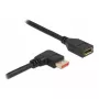 DisplayPort pagarinātāja kabelis DeLOCK 87077 1 m 8K 60 Hz leņķa