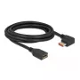 DisplayPort pagarinātāja kabelis DeLOCK 87079 3m 8K 60Hz taisnleņķa