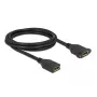 DisplayPort kabelis sievišķā-sievišķā paneļa montāža DeLOCK 87101