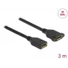 DisplayPort kabelis sieviešu–sieviešu paneļa stiprinājumam DeLOCK 87103 3 m