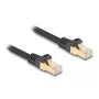 Tīkla kabelis DeLOCK RJ45 80315 spraudnis uz spraudni Cat.6A 0,25 m melns