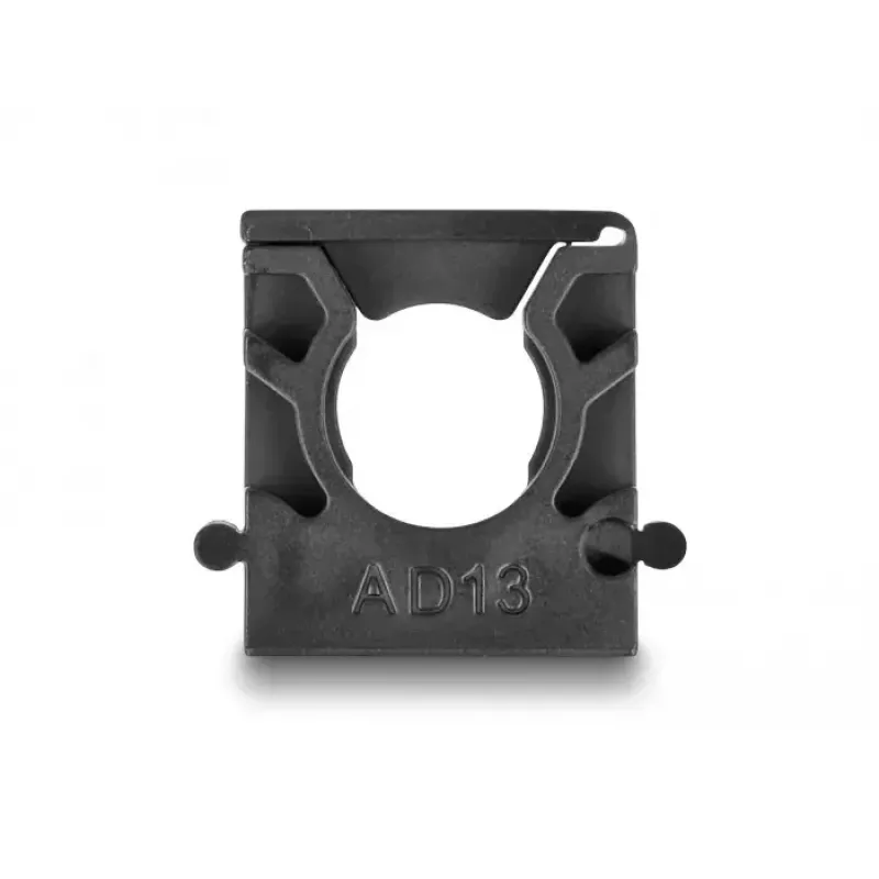 Kabeļu uzmava DeLOCK 60482 Melna 8 gab. Plastmasa 30 mm