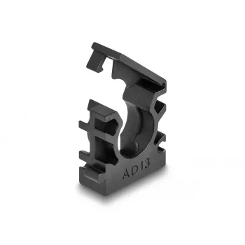 Kabeļu uzmava DeLOCK 60482 Melna 8 gab. Plastmasa 30 mm