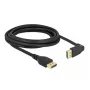 DELOCK DisplayPort kabelis 3 m, DisplayPort uz DisplayPort, 5,7 mm diametrs, atbalsta līdz pat 32 audio kanāliem