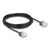 Tīkla kabelis DeLOCK RJ45 Cat.6 UTP 5m melns
