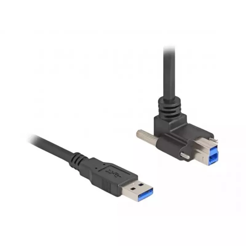 USB kabelis DeLOCK 80480 1m USB Type-A vīr. uz USB Type-B vīr. 5 Gbps