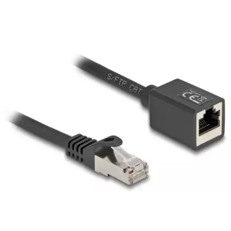 Tīkla kabelis DeLOCK 90318 RJ-45 Cat6a 5 m Melns
