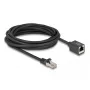 Tīkla kabelis DeLOCK 90318 RJ-45 Cat6a 5 m Melns