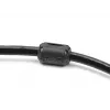 Ferīta serdes skava DELOCK 80948, melna, niķelis/plastmasa/cinks, 36×23,5×22,2 mm, 2 gab. iepakojumā