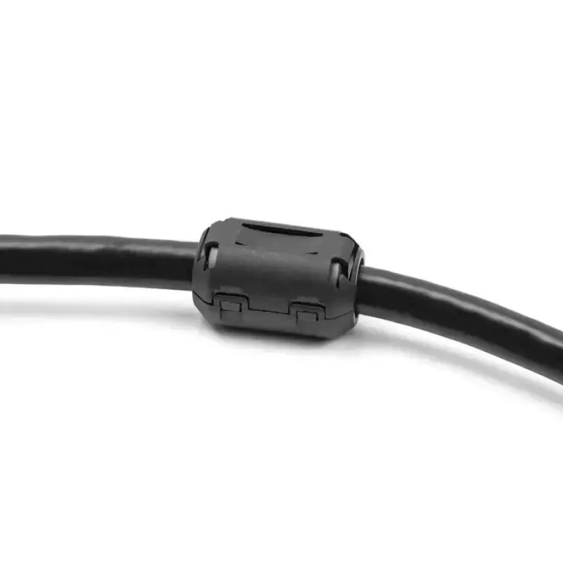 Ferīta serdes skava DELOCK 80948, melna, niķelis/plastmasa/cinks, 36×23,5×22,2 mm, 2 gab. iepakojumā