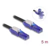 Tīkla kabelis DeLOCK 80929 RJ-45 Cat6 5m Melns Violets