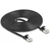 Tīkla kabelis DeLOCK 81168 RJ-45 Cat6a 7.5 m Melns